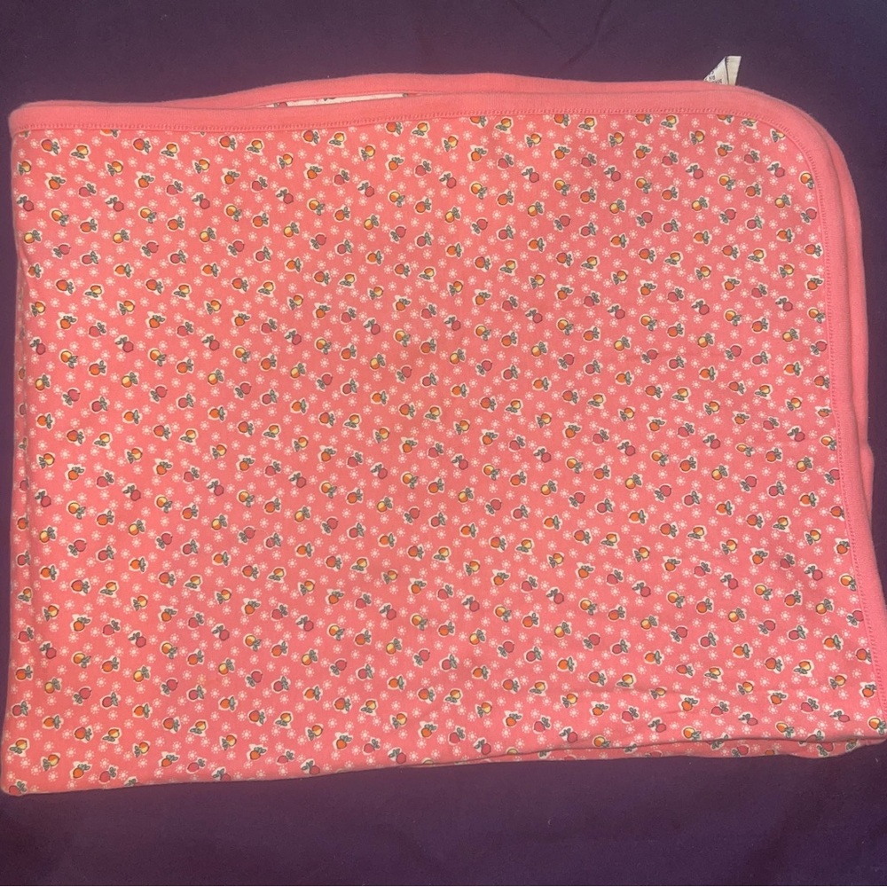 Gymboree Pink and White Fruit Pattern Shirt